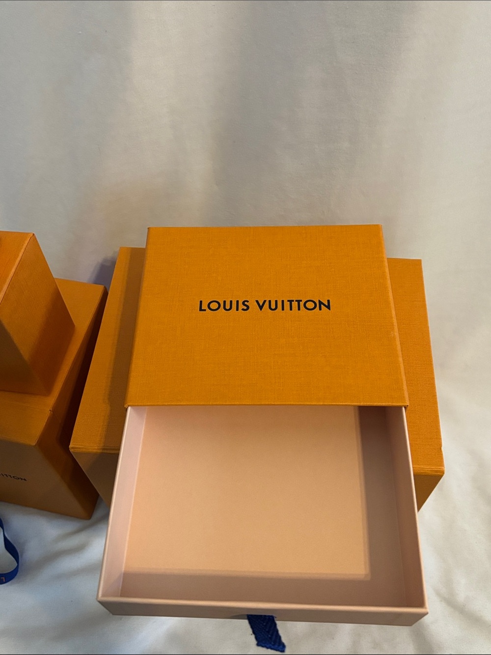 Louis Vuitton Gift Boxes and Ribbons Set of 5 Jewelry Accessories  BOX ONLY - Picture 5 of 8